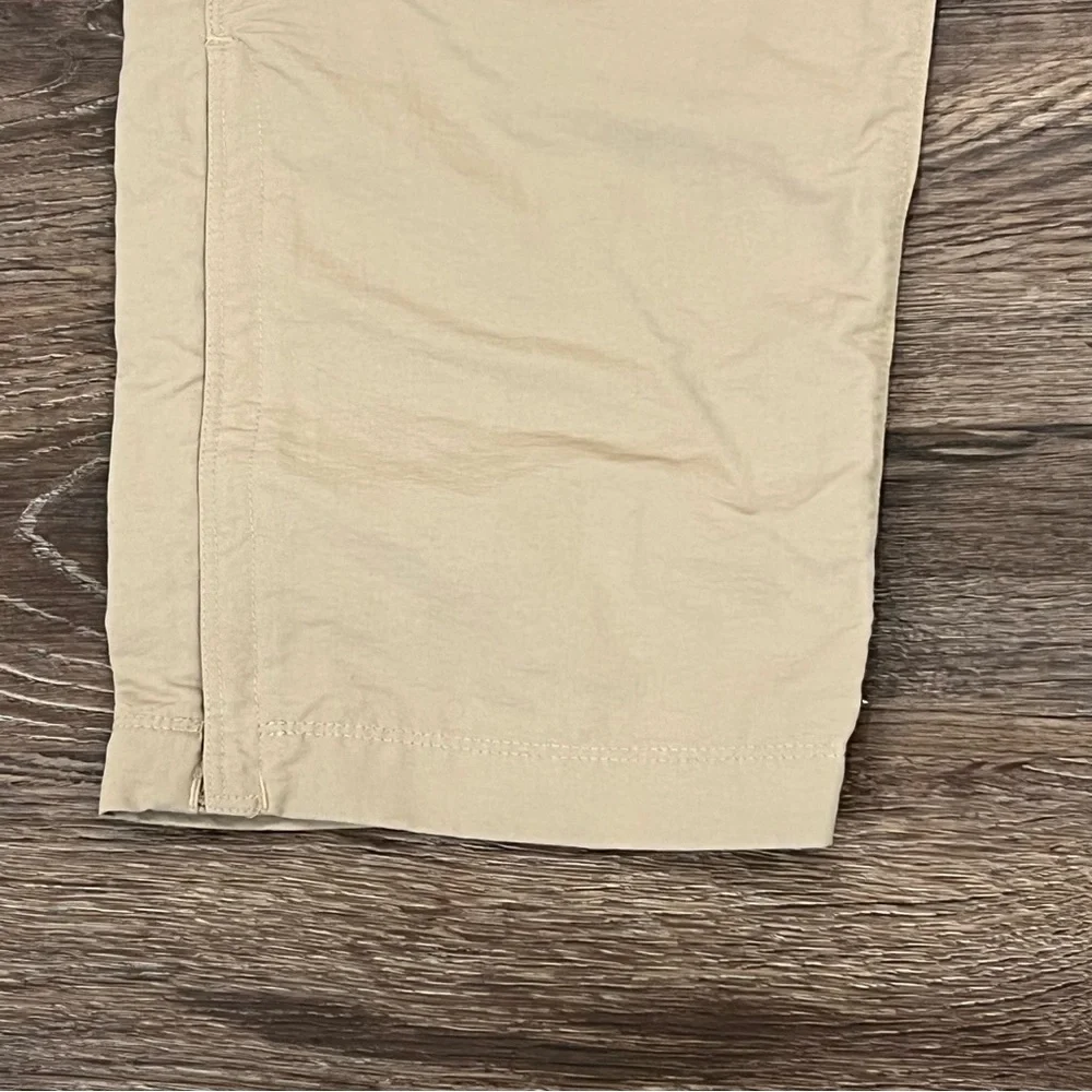 The North Face Paramount Mens‎ XL Convertible Hiking Khaki Belted Zip Off Pants